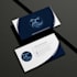 design a modern luxury business card for your brand