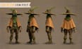 create 3d low poly character modeling, rigging, and animation for game assets