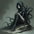 create premium dark fantasy art illustration