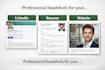 create a realistic ai professional headshot for linkedin and resumes
