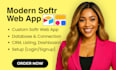 build a custom softr web app, client portal, or saas mvp
