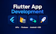 develop cross platform app using flutter and firebase