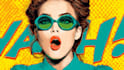 create a pop art advertisement