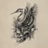 high end linework tattoo design for you