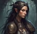 design a fantasy, dark fantasy character concept
