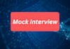 provide a job mock interview practice with feedback and coaching