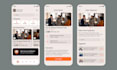 design mobile app uiux, app design and prototype in figma