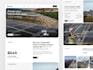 build a modern next js front end website