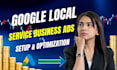 setup google ads local service business growth manager PPC campaign SEM expert