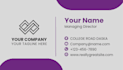 design professional visiting card