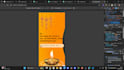 create responsive landing page HTML CSS js