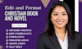 do amazon kdp book editing for christian book and memoir, nonfiction book editor