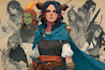 make dnd character art, fantasy illustration or concept art