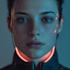 design stunning sci fi portrait art