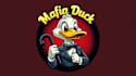 design outstanding mafia duck mascot logo