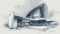 do hand drawn architectural sketches no ai
