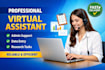do data entry, email handling, typing and copy paste