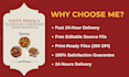design professional restaurant menu and digital menu board