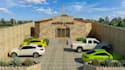 create a photorealistic architectural 3d interior rendering