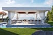 create ultra luxury house 3d rendering animation