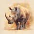 make animal illustrations in watercolor