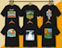 create print ready screen printing custom tshirt design
