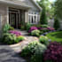 design front yard, backyard, home garden as landscape architect