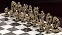 sculpt 3d chess set figure,3d statues,3d viking character model,3d printable,stl