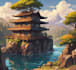 draw anime style background art illustration for vtuber