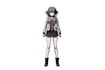 illustrate danganronpa characters in dramatic anime style