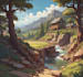 do anime background, visual novel, anime style