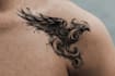 custom an abstract black tattoo design