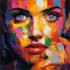 make digital professional abstract art