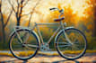 paint your cycle oil painting style