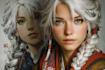 draw anime, realistic portrait or dnd character