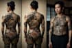 design a powerful japanese tattoo