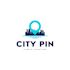design wonderful abstract location pointer logo