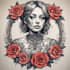 draw tattoo design anime new school realis style