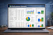 create excel KPI dashboard and reporting templates