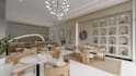 render interior design for restaurant, cafe, lounge, and spa