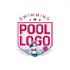 design a modern and professional swimming pool logo
