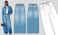 design fashion technical tech pack and flat sketch