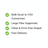convert excel into csv