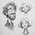 draw cartoons and caricatures