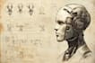 draw amazing character mecha robot illustration