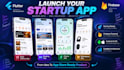 build a flutter mvp app with firebase for startups and businessess