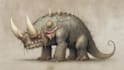 draw fantasy monster or creature illustration