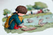 draw captivating children book and storybook illustrations