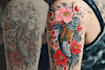 make a traditional japanese irezumi tattoo