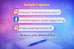 write engaging instagram and facebook captions in bulk
